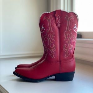 Red Western Boots